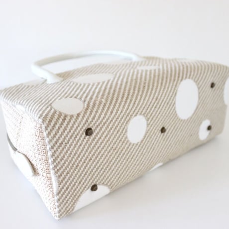 利休バッグ R_1047 / Jute fabric