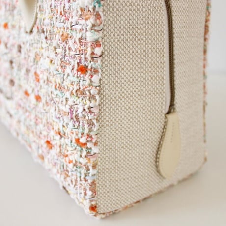利休バッグ  R_1012 / Tournier_Orange Beige