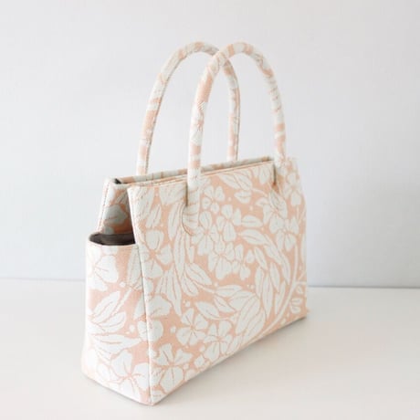 和装トートバッグ W_1033 /  Floral