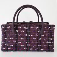 利休バッグ/gray green jacquard / R_1158 | Day After Day