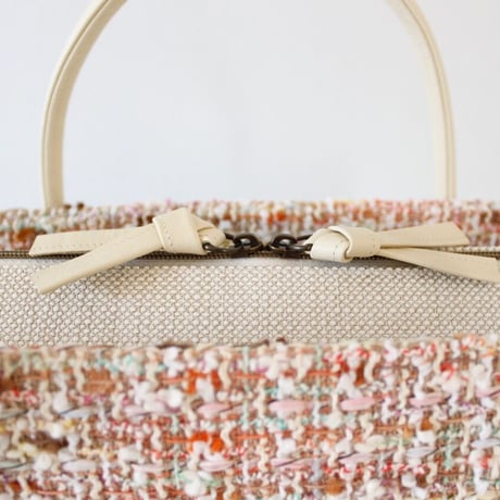 利休バッグ  R_1012 / Tournier_Orange Beige