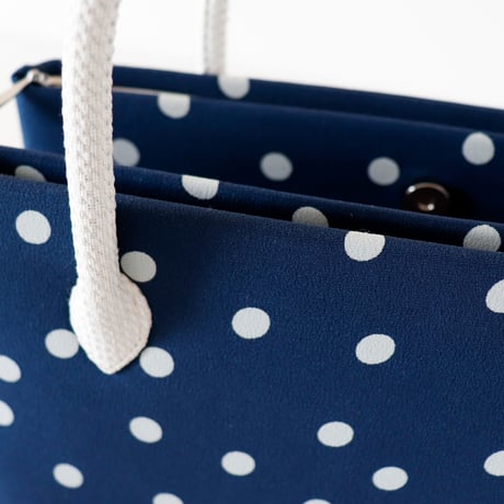 和装トート / Navy Dots/ R_1079