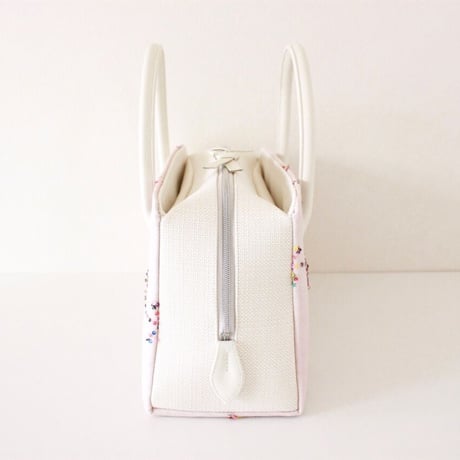 利休バッグ R_1038 / light pink sequins