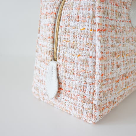 利休バッグ R_1041 / apricot orange