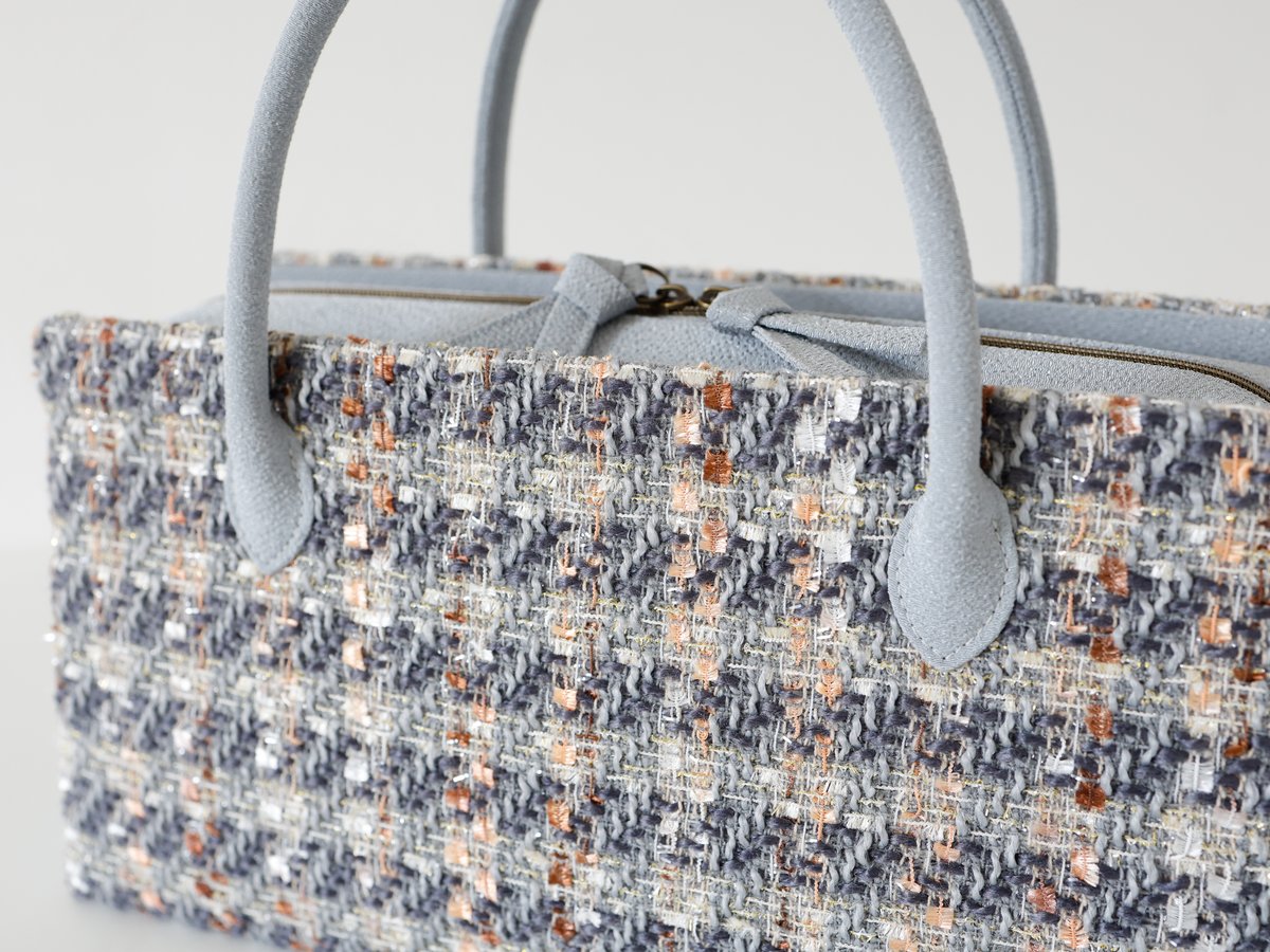 利休バッグ/ multi tweed/ R_1169 | Day After Day