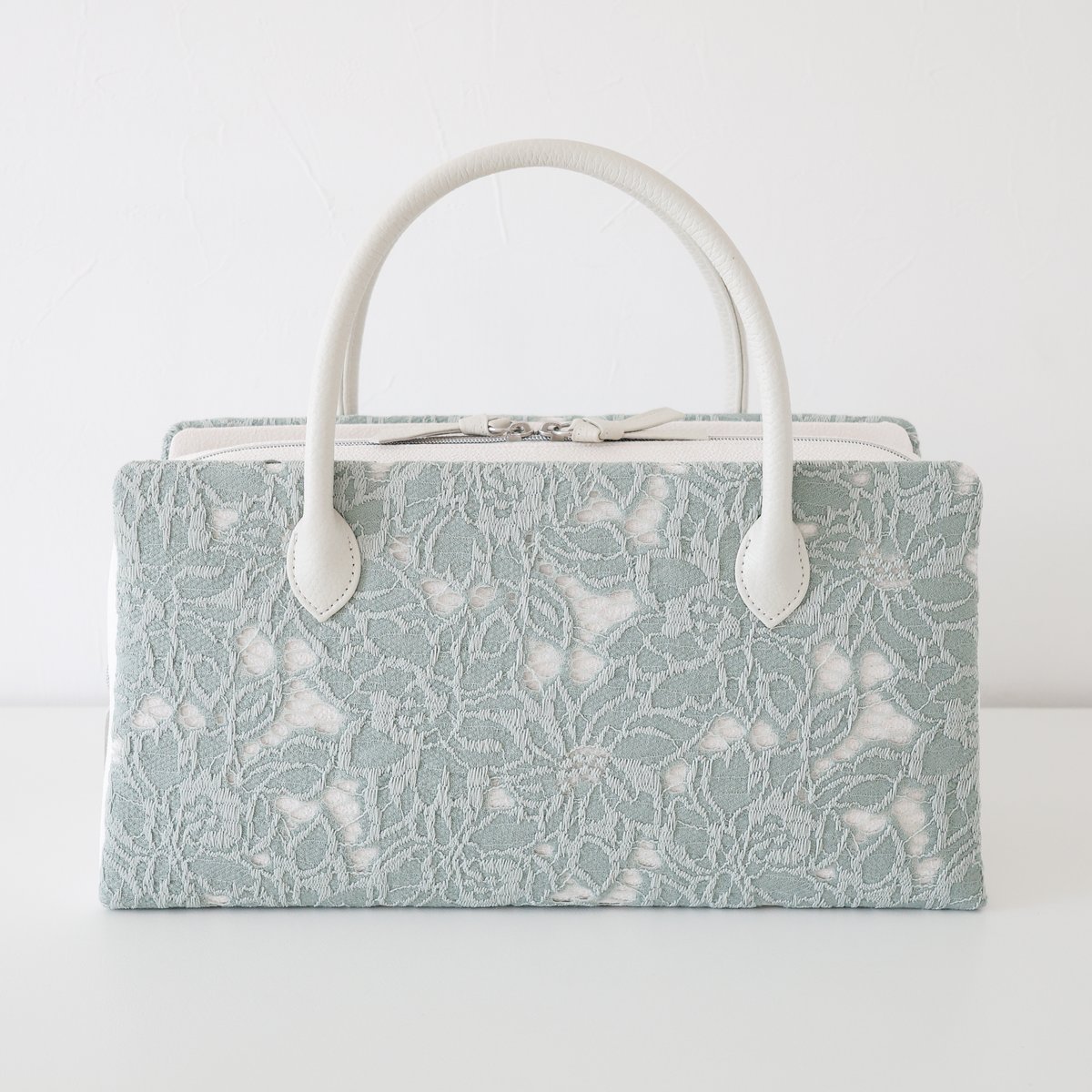 利休バッグ /green floral race/ R_1176 | Day After Day