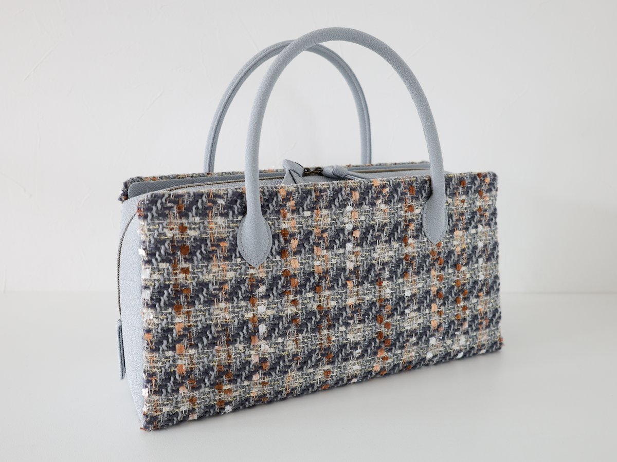 利休バッグ/ multi tweed/ R_1169 | Day After Day