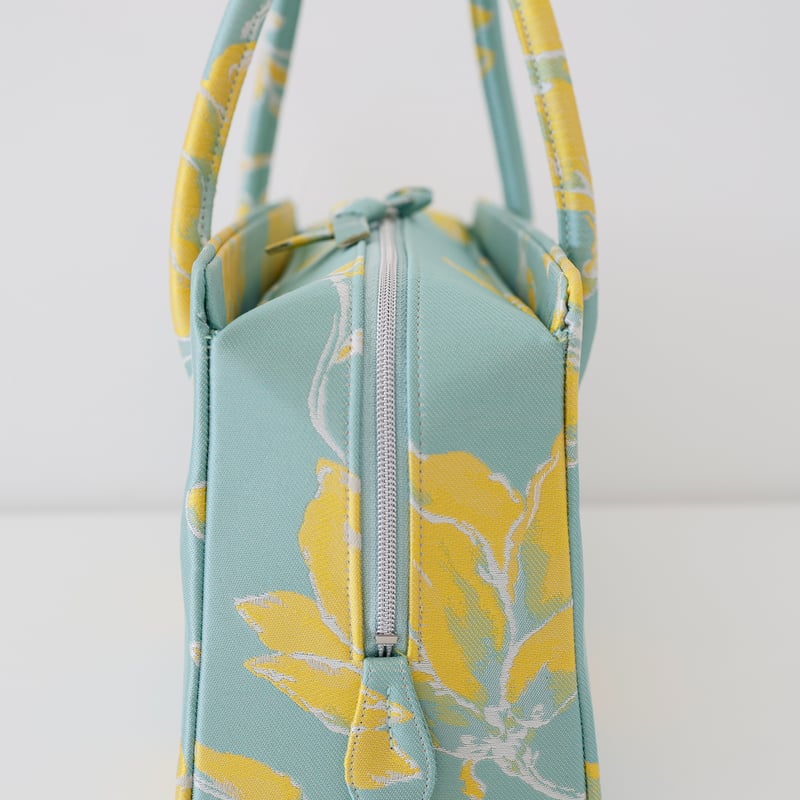 利休バッグ / Mint Green Floral / R_1121 | Day After Day