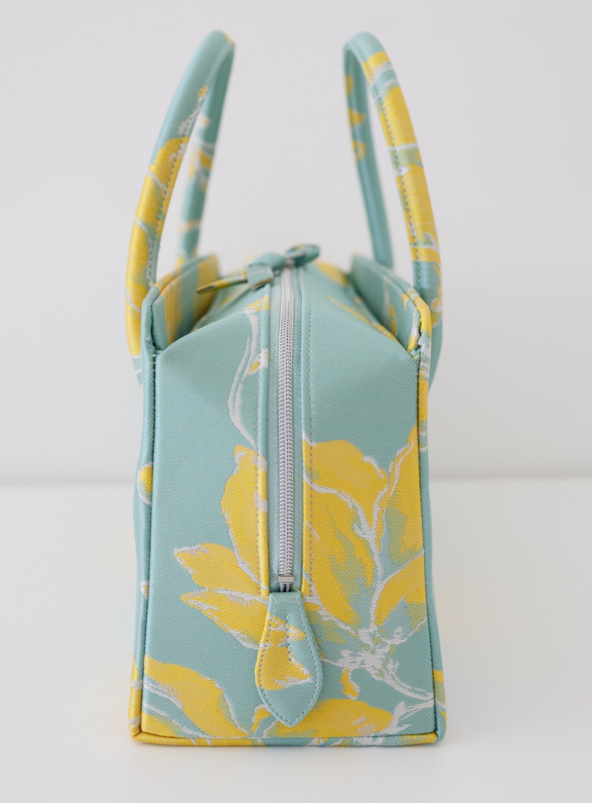 利休バッグ / Mint Green Floral / R_1121 | Day After Day