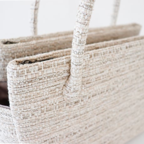 和装トート /Beige tweed / R_1101