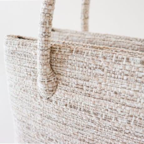 和装トート /Beige tweed / R_1101