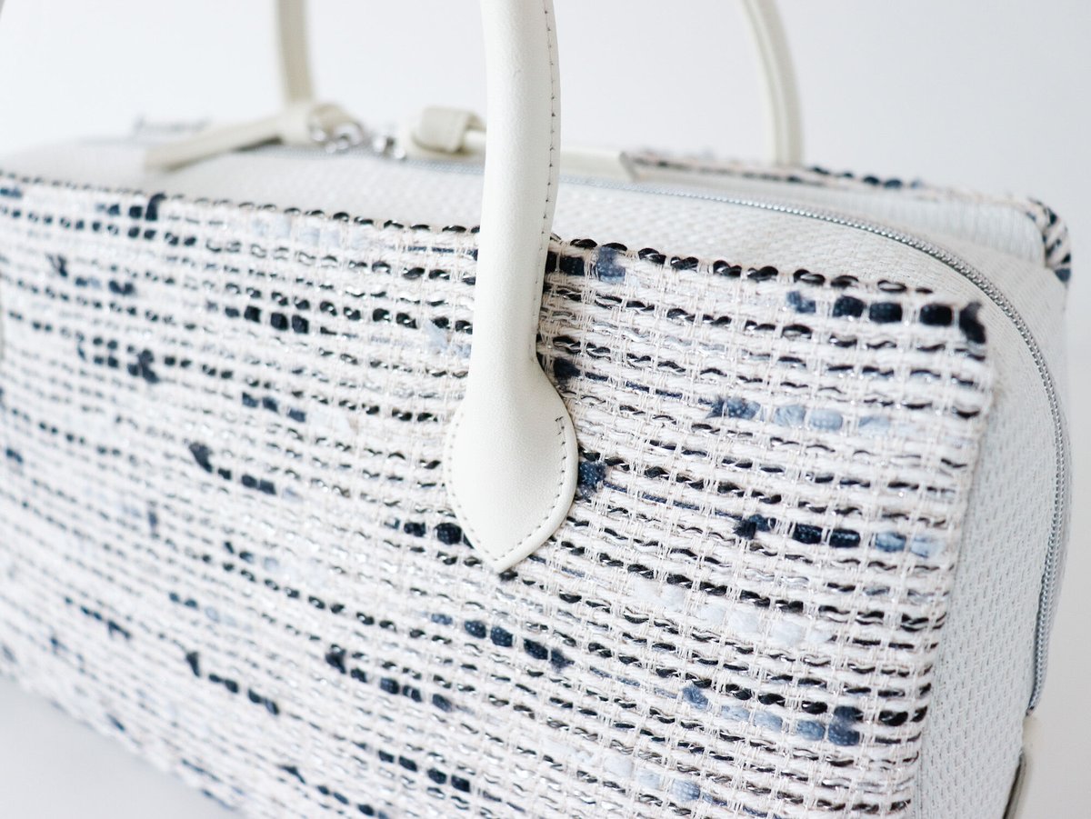 利休バッグ / White Gray / R_1124 | Day After Day