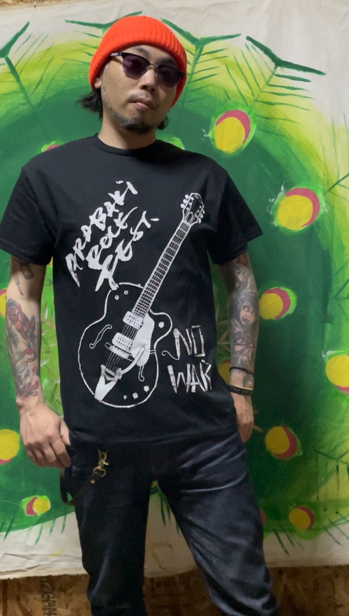 ARABAKI ROCK FES. チバユウスケ コラボ NOWAR Tシャツ | cbtink