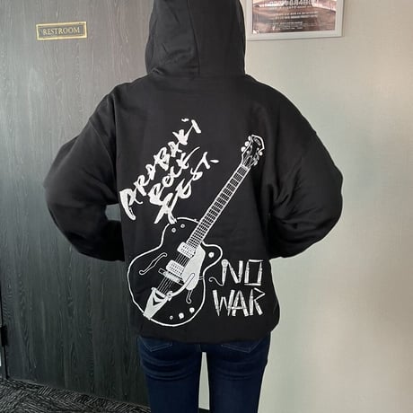ARABAKI ROCK FEST.   チバユウスケコラボ　NOWAR    ジップパーカー