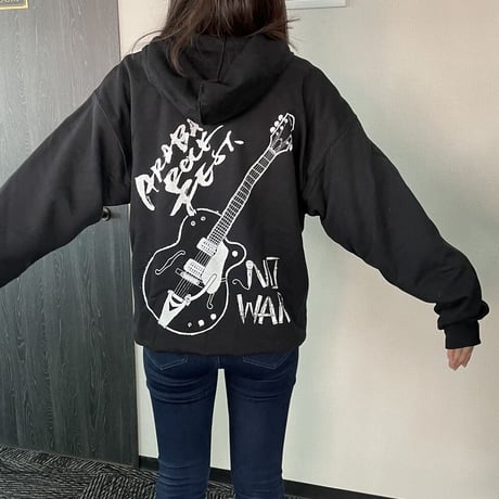 ARABAKI ROCK FEST.   チバユウスケコラボ　NOWAR    ジップパーカー