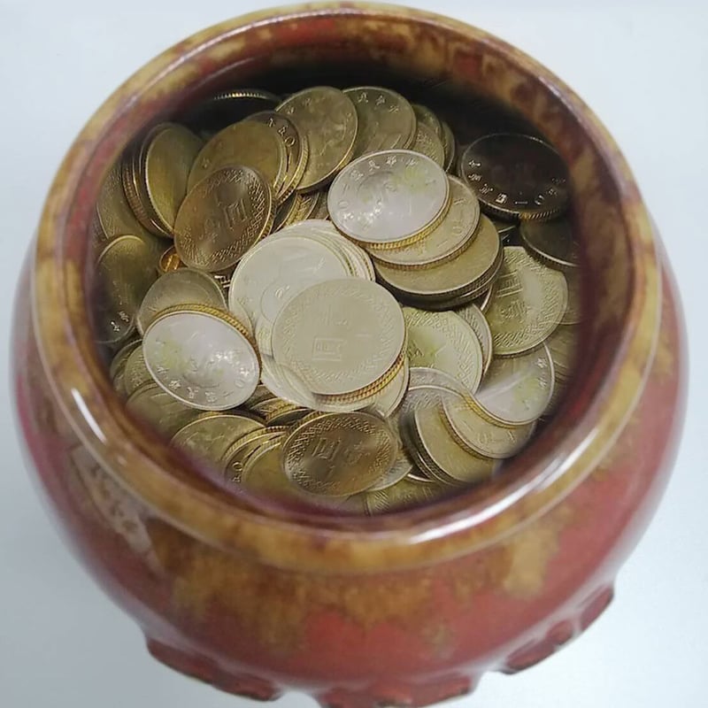 水晶の元宝　金運アップ　北西方に吉 水晶の元宝金運アップ北西方に吉