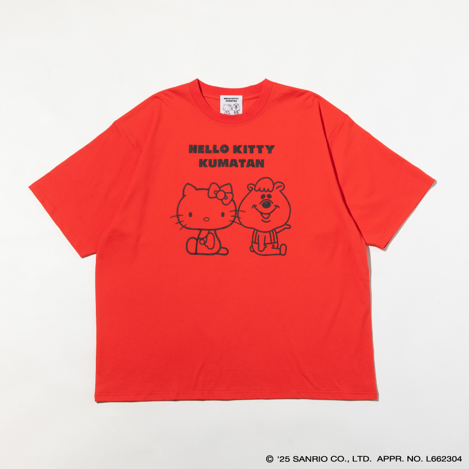 ハローキティ×クマタン BIG TEE【KMT-GC-005RED】 | KUMATAN OF