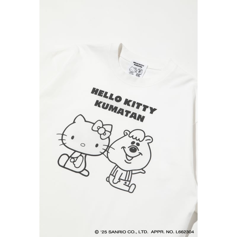 ハローキティ×クマタン BIG TEE【KMT-GC-005WHT】 | KUMATAN OF