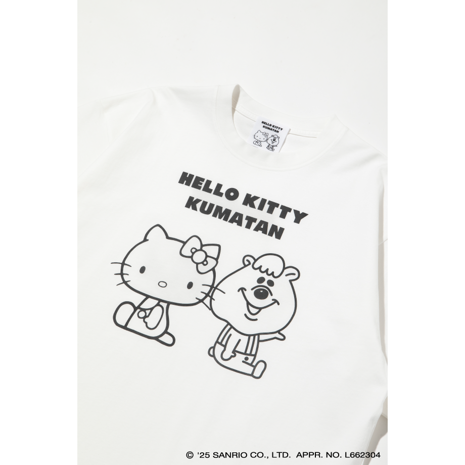 ハローキティ×クマタン BIG TEE【KMT-GC-005WHT】 | KUMATAN OF