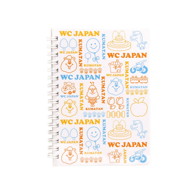 ガーデン総柄リングノート S 【KMTG-084】 | KUMATAN OFFICIAL WE