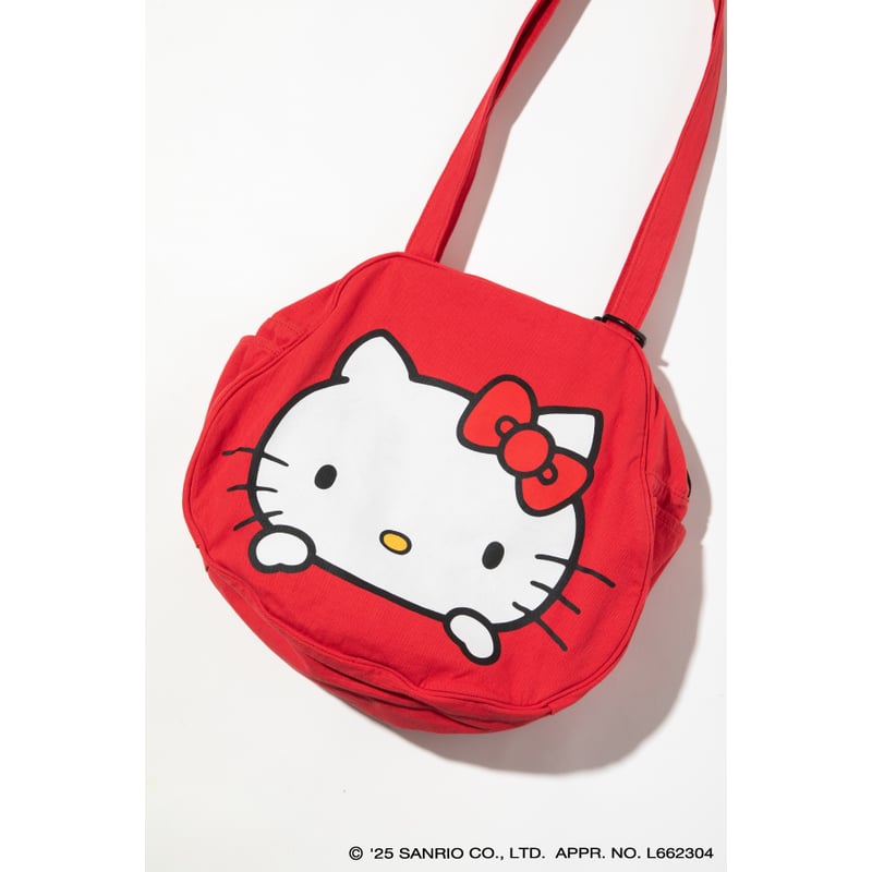 m*n様 新品未開封‪♡海外限定 ハローキティフラダンスメモ ハローキティ×クマタン フェイストートバッグ【KMT-GC-001RED