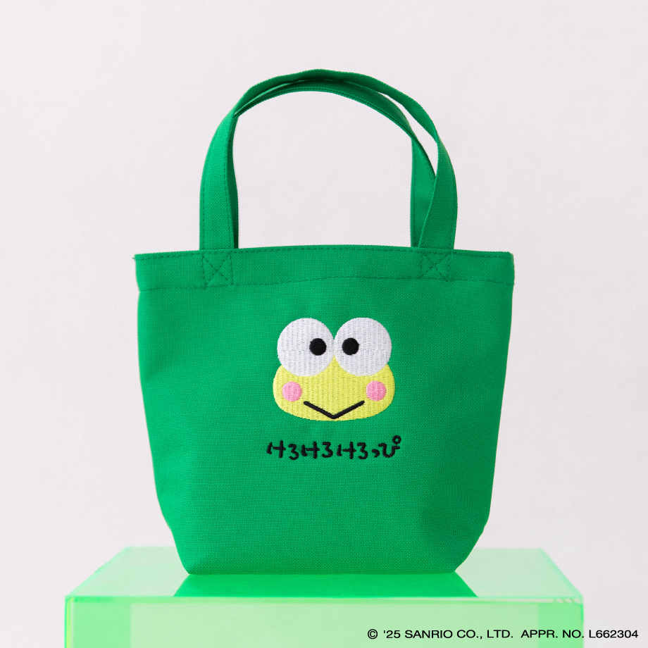 けろけろけろっぴ×ビィータントートバッグ【KMT-KI-005GRN】 | KUMATAN