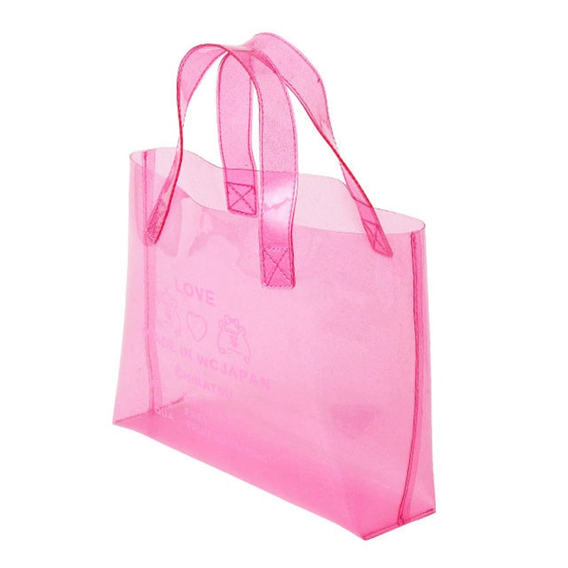 ラメプリントビニールトートバッグ【KMT-355A PK】 | KUMATAN OFFICIA