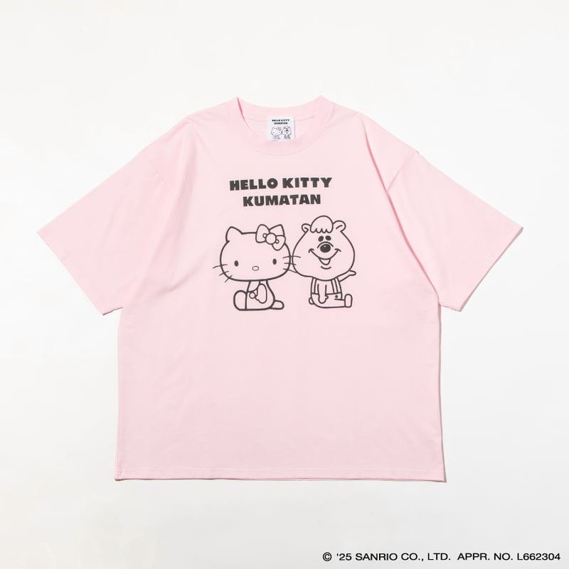 ハローキティ×クマタン BIG TEE【KMT-GC-005PNK】 | KUMATAN OF
