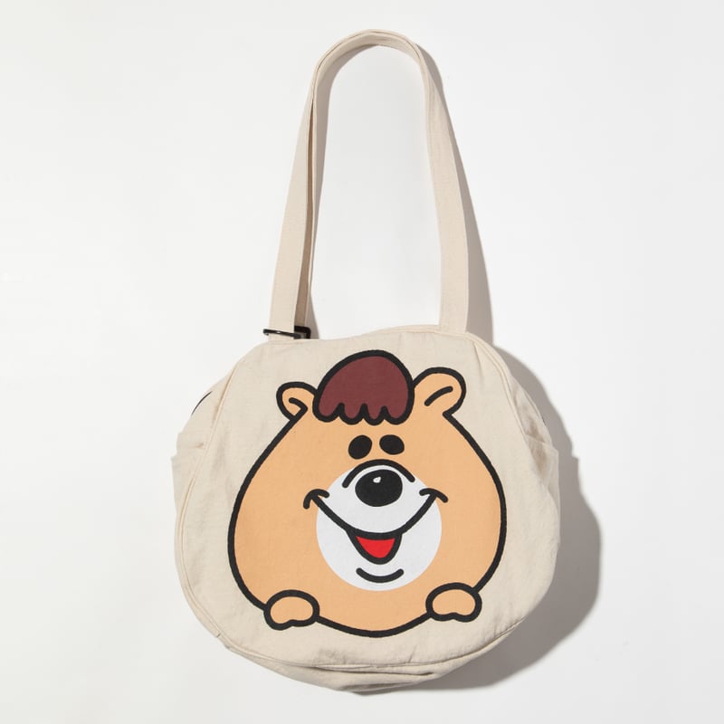 ハローキティ×クマタン フェイストートバッグ【KMT-GC-001IVO