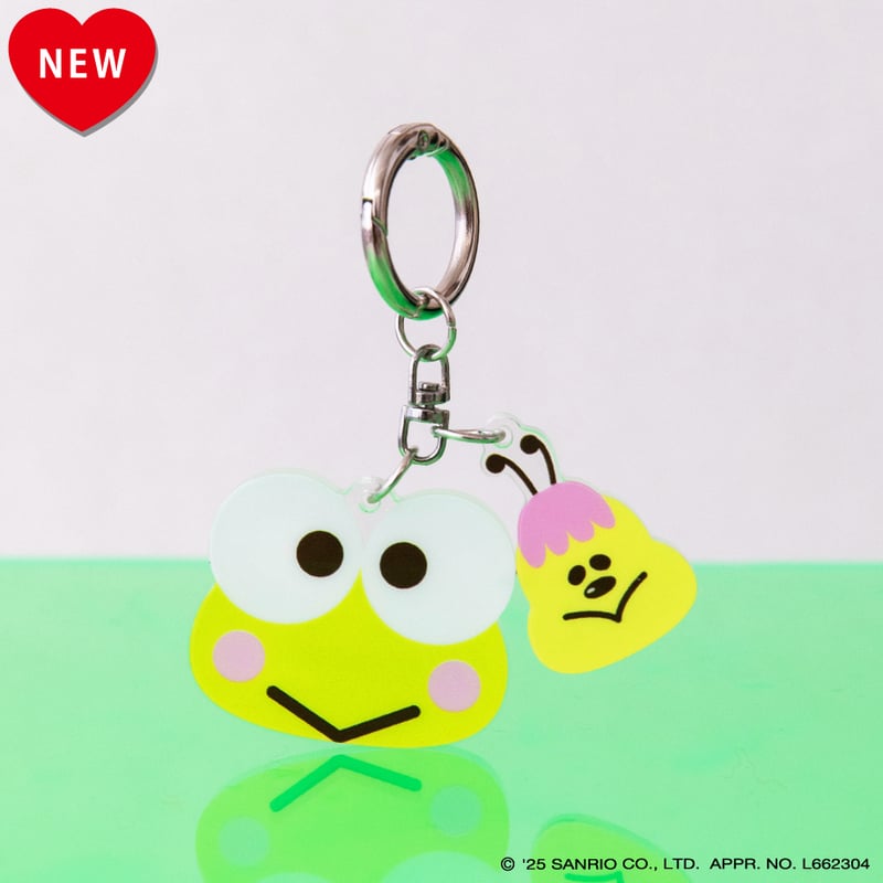 けろけろけろっぴ×ビィータン チャーム【KMT-KI-007KRP-BTN】 | KUMATA