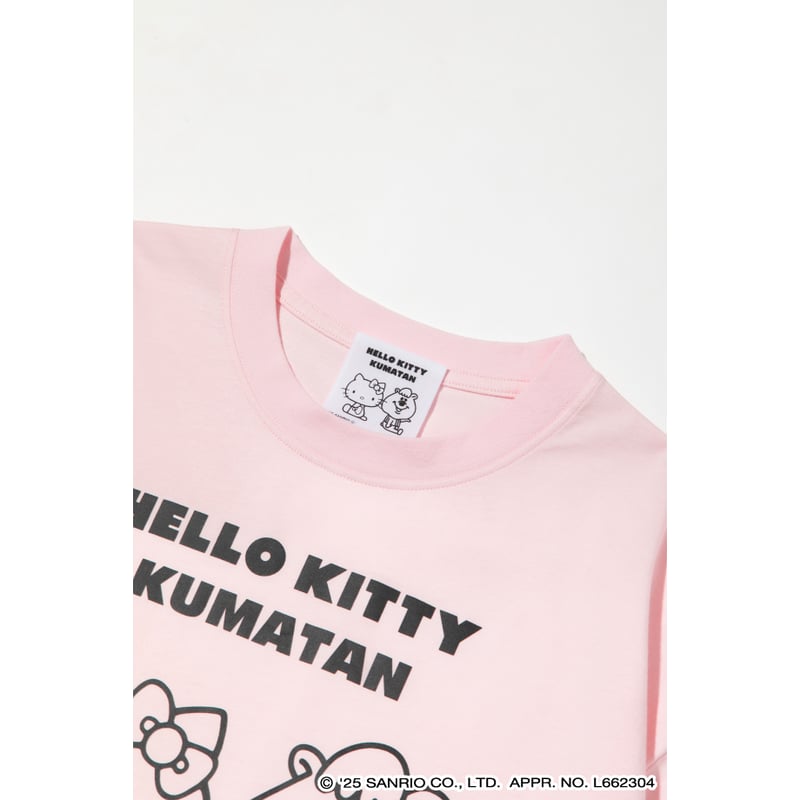 ハローキティ×クマタン BIG TEE【KMT-GC-005PNK】 | KUMATAN OF