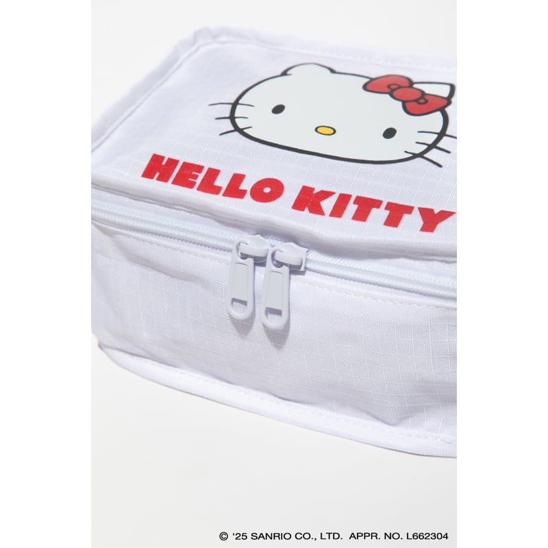 ハローキティ×クマタン トラベルバッグ【KMT-GC-002WHT-RED】※10
