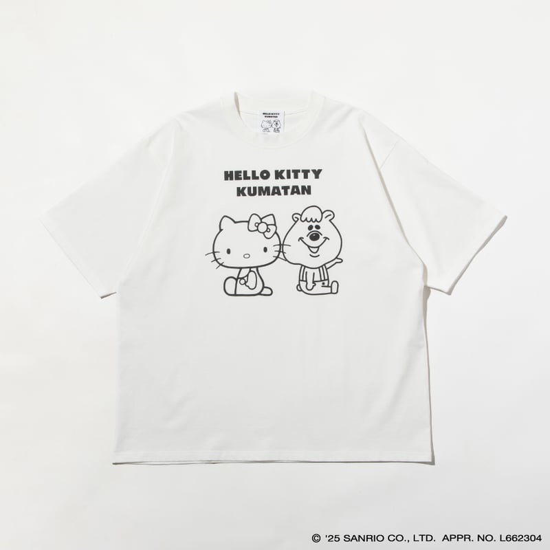 ハローキティ×クマタン BIG TEE【KMT-GC-005WHT】 | KUMATAN OF