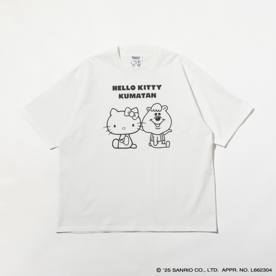 ハローキティ×クマタン BIG TEE【KMT-GC-005WHT】 | KUMATAN OF