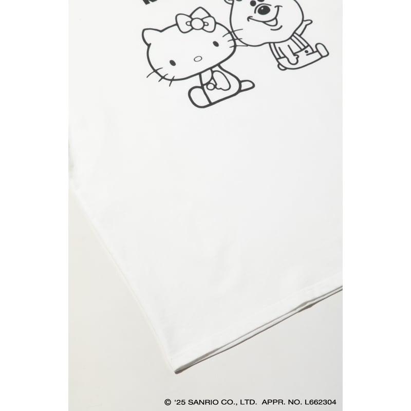 ハローキティ×クマタン BIG TEE【KMT-GC-005WHT】 | KUMATAN OF