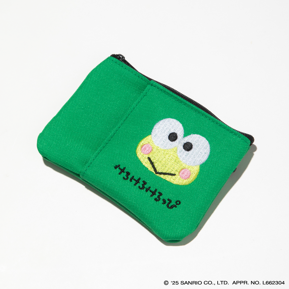 けろけろけろっぴ×ビィータンポーチ【KMT-KI-006GRN】 | KUMATAN OFFI