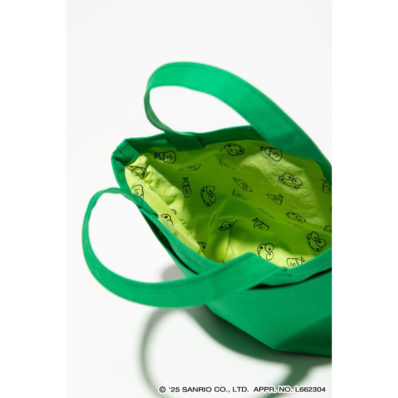 けろけろけろっぴ×ビィータントートバッグ【KMT-KI-005GRN】 | KUMATAN