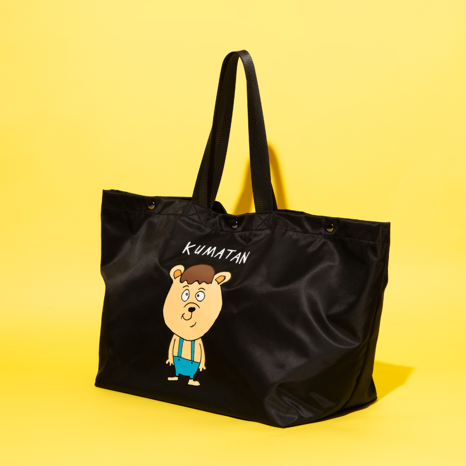 ブラックBIGトートバッグ ブラックBIGトートバッグ FEKETE（フェケテ）の「BIG TOTE BAG
