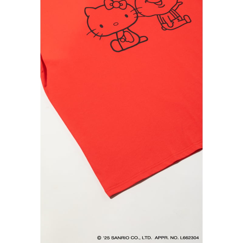 ハローキティ×クマタン BIG TEE【KMT-GC-005RED】 | KUMATAN OF
