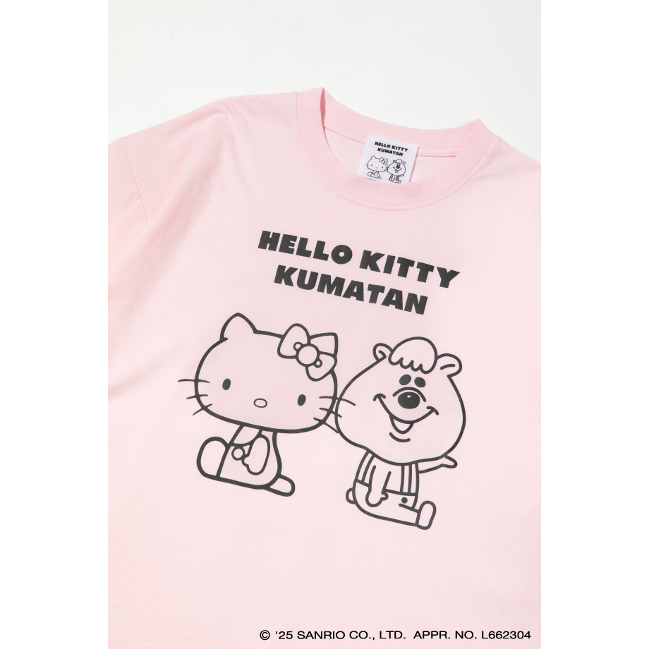 ハローキティ×クマタン BIG TEE【KMT-GC-005PNK】 | KUMATAN OF