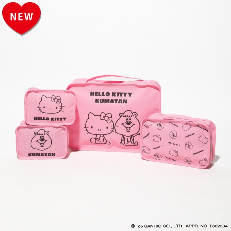 ハローキティ×クマタン トラベルバッグ【KMT-GC-002PNK】 | KUMATAN OF