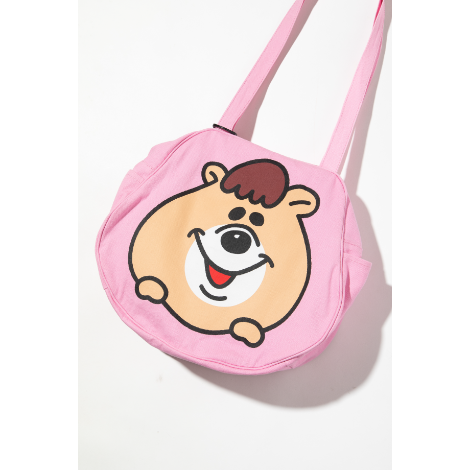 ハローキティ×クマタン フェイストートバッグ【KMT-GC-001PNK