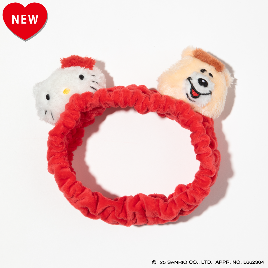 ハローキティ×クマタン ヘアバンド【KMT-KI-008RED】 | KUMATAN OFFI
