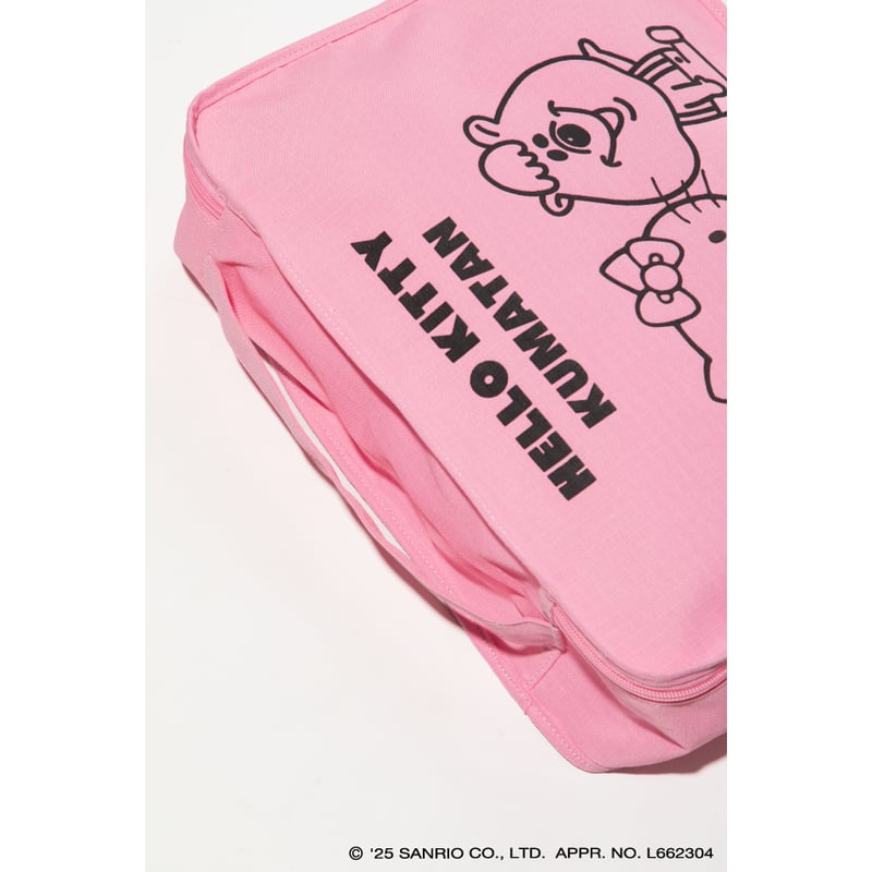 きくまこりん！ ハローキティ×クマタン トラベルバッグ【KMT-GC-002PNK】※10月