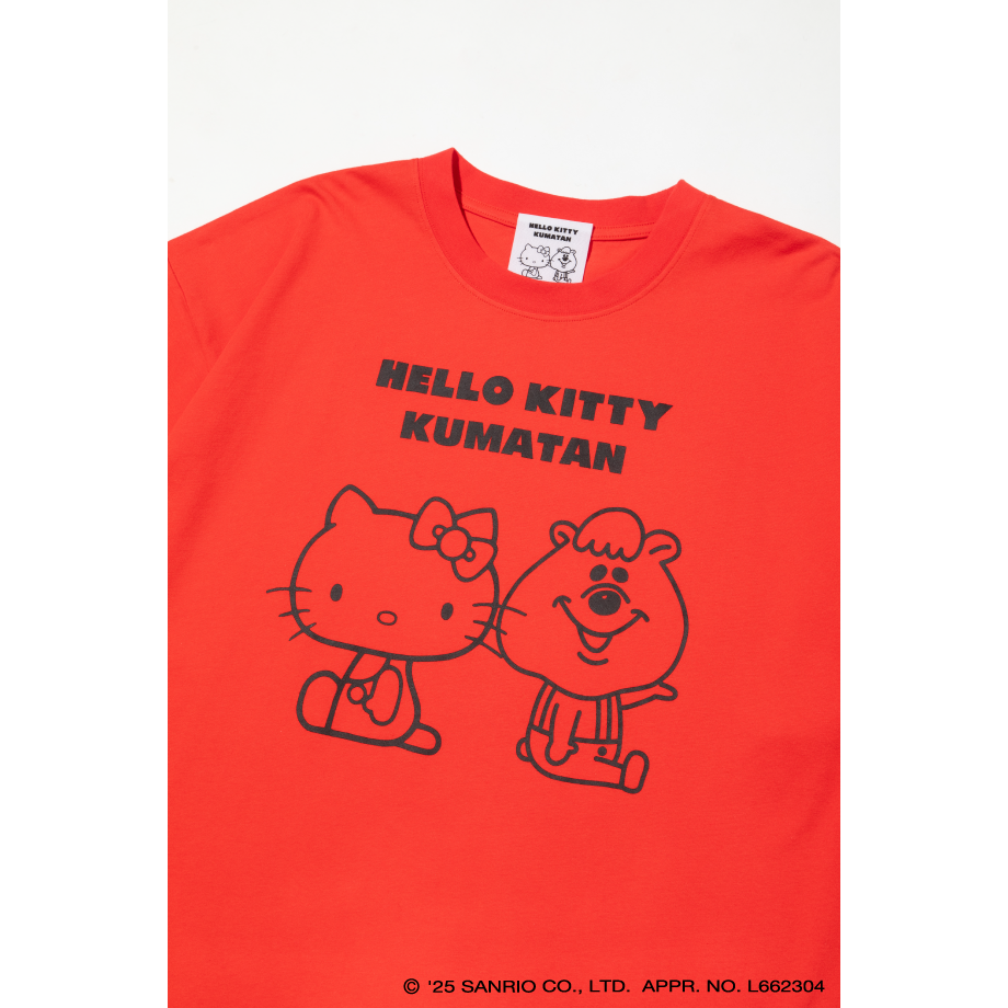 ハローキティ×クマタン BIG TEE【KMT-GC-005RED】 | KUMATAN OF