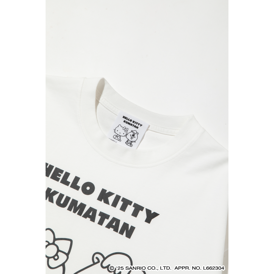 ハローキティ×クマタン BIG TEE【KMT-GC-005WHT】 | KUMATAN OF