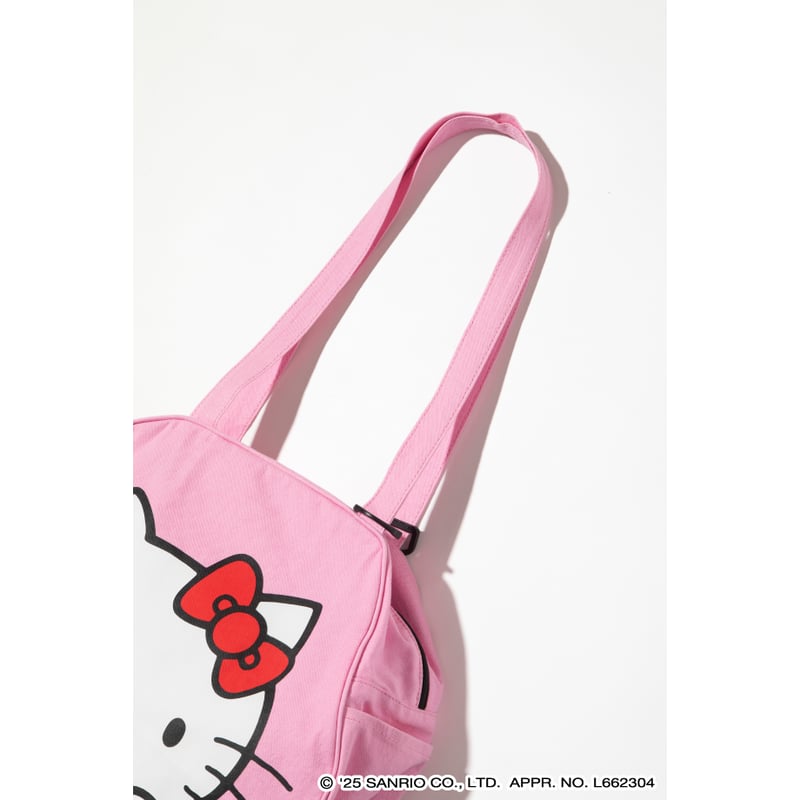 ハローキティ×クマタン フェイストートバッグ【KMT-GC-001PNK