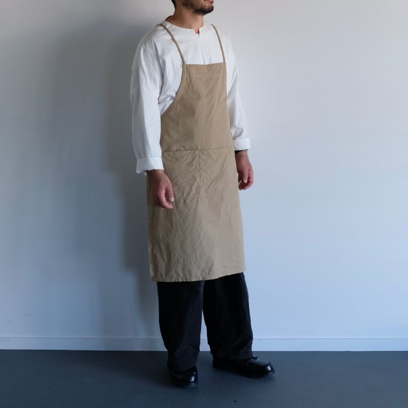 エプロン/ベージュ | takeshikanda