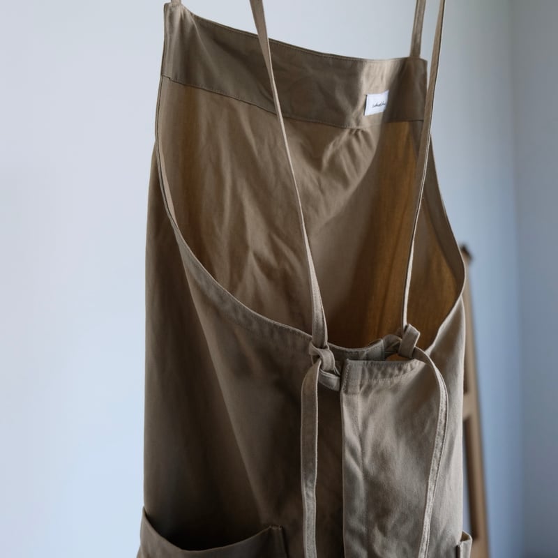 エプロン/ベージュ | takeshikanda