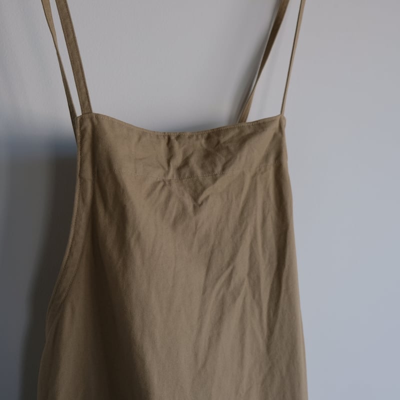 エプロン/ベージュ | takeshikanda